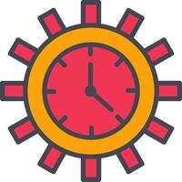 Time Optimization Vector Icon