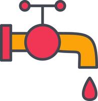 Water Tap Vector Icon