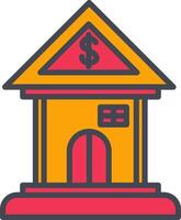 Bank Vector Icon