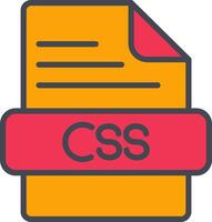 icono de vector de css