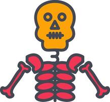 Skeleton Vector Icon