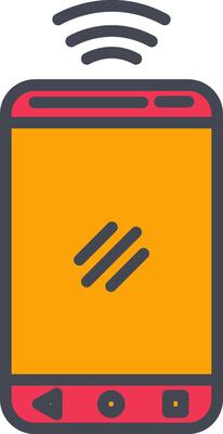 Cellphone Vector Icon