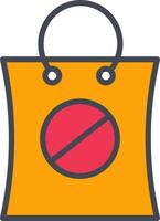 Pesticide Bags Vector Icon