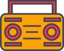 Cassette Player Vector Icon