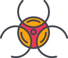 Biological Hazard Vector Icon