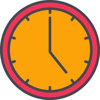 Clock Vector Icon