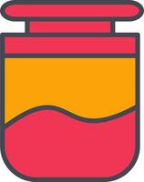 Jar on Display Vector Icon