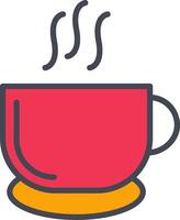 Hot Coffee Vector Icon