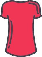 Ladies Shirt Vector Icon