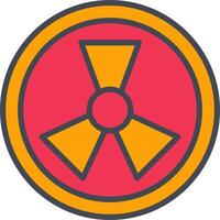 Radiation Vector Icon