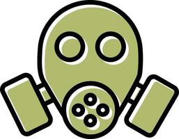 Gas Mask Vector Icon