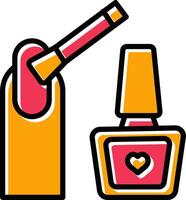 Nail Polish Vector Icon