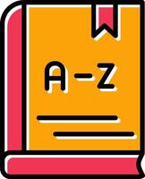 From A To Z Vector Icon