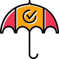 Umbrella Vector Icon