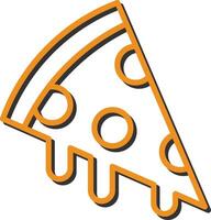 icono de vector de pizza