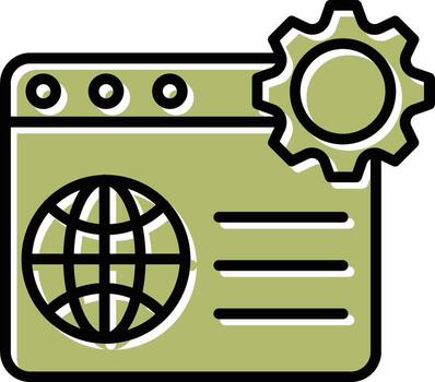 Web Optimization Vector Icon