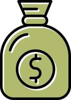 Sack of Money Vector Icon