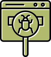 Web Bug Vector Icon