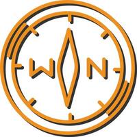Compass III Vector Icon