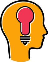 Thinking Vector Icon
