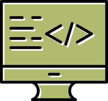 Coding Vector Icon