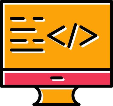Coding Vector Icon