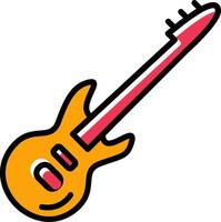 icono de vector de guitarra