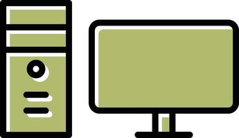 Desktop Vector Icon