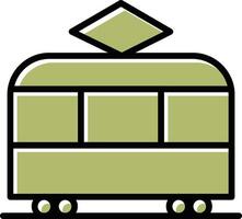 Tram Vector Icon