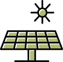 solar vector icono