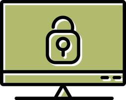 Closed Access Vector Icon