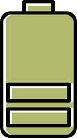 Battery II Vector Icon