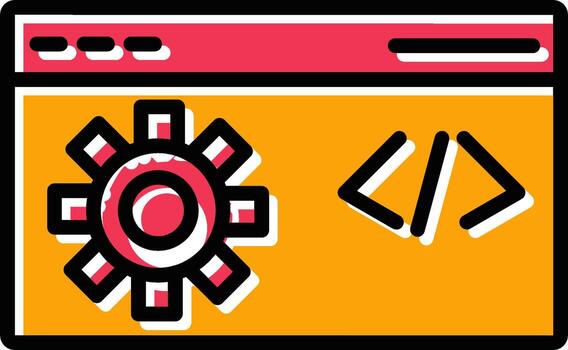 Code Optimization Vector Icon
