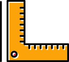 Ruler Vector Icon