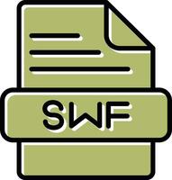 SWF Vector Icon