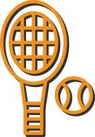 Racket Vector Icon