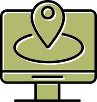 Tracking Services Vector Icon