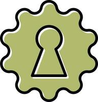 Key Hole Vector Icon