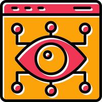 Details Looking Vector Icon