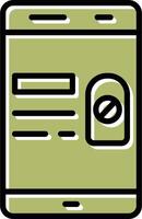 Do Not Disturb Vector Icon