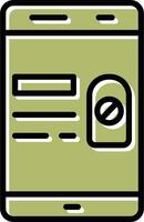 Do Not Disturb Vector Icon