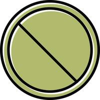 Prohibited Vector Icon