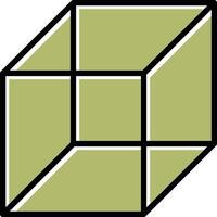 Cube Vector Icon