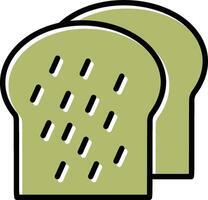 Toast Vector Icon