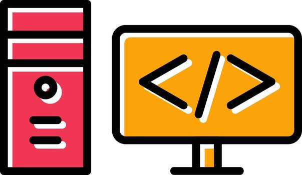 Coding Vector Icon