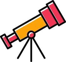 Telescope Vector Icon