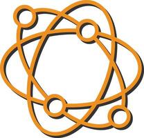 Atomic Structure Vector Icon