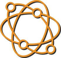 Atomic Structure Vector Icon