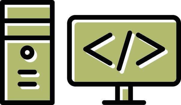 Coding Vector Icon