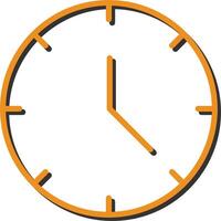 icono de vector de reloj